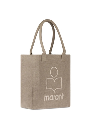 MARANT Yankee logo-detail tote bag - Neutrals