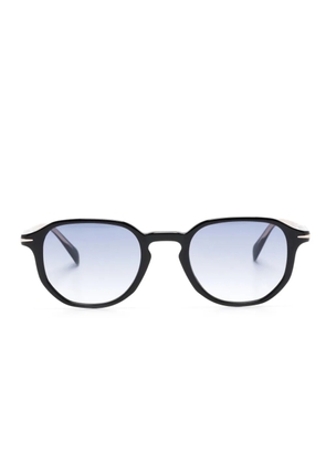 Eyewear by David Beckham DB 1140 round-frame sunglasses - Black