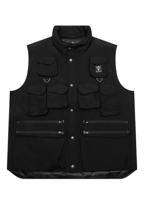 SOUTH2 WEST8 multi-pocket zip-up gilet - Black