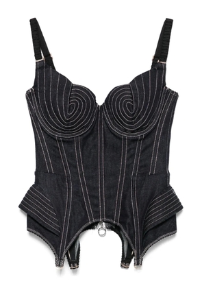 Maria Lucia Hohan Sophie top - Blue