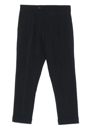 D4.0 seersucker trousers - Blue