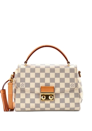 Louis Vuitton Pre-Owned Croisette Handbag Damier crossbody bag - White
