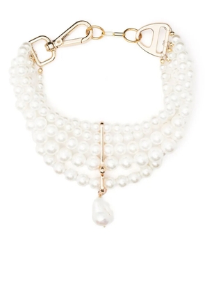 Atu Body Couture x Shir Fine Jewellery pearl choker - White