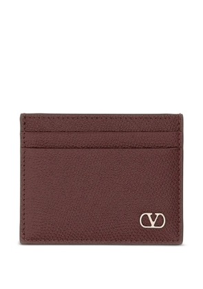 Valentino Garavani logo leather wallet - Brown