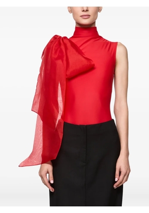 Atu Body Couture draped-detail bodysuit - Red