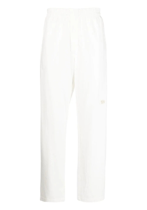 Advisory Board Crystals logo patch lounge pants - White