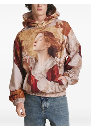 IRINA VOINEA Angel hoodie - Neutrals