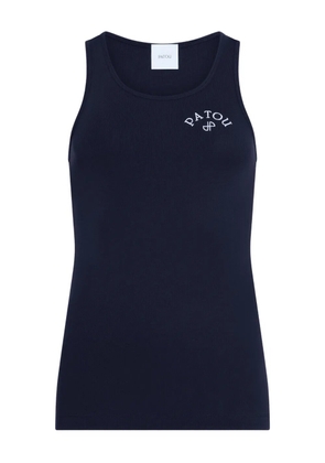Patou logo tank top - Blue