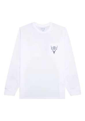 SOUTH2 WEST8 pocket t-shirt - White