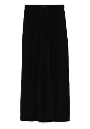 Y's straight trousers - Black