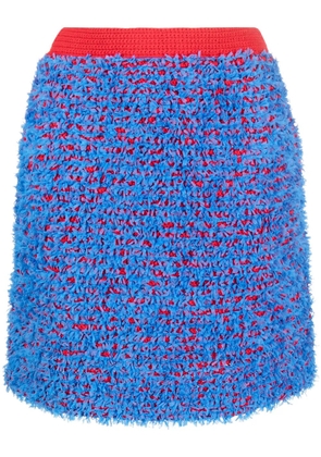 Tory Burch Confetti tweed mini skirt - Blue