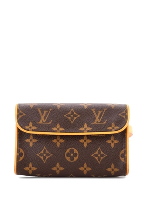 Louis Vuitton Pre-Owned Florentine Waist Bag Monogram Canvas belt bag - Brown