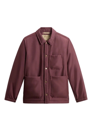 Woolrich cordura patch-pocket jacket - Purple
