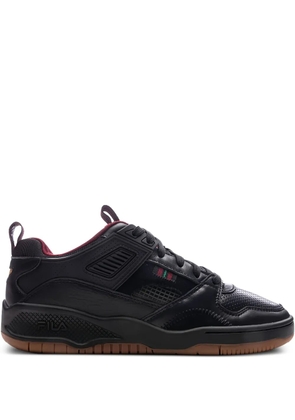 Fila Corda Lux perforated-panel sneakers - Black
