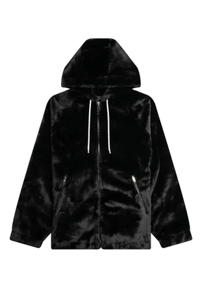 Mastermind World skull-print hooded jacket - Black