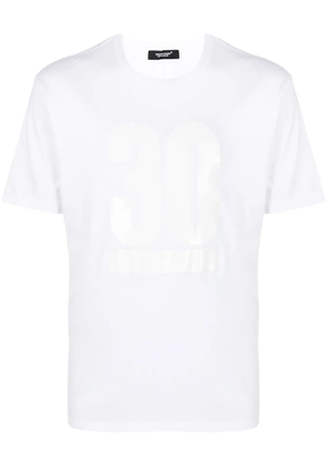 Undercover tape print T-shirt - White