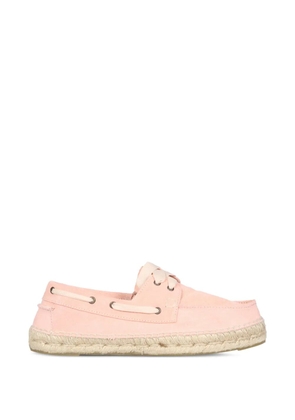 Manebi boat shoes espadrilles - Pink