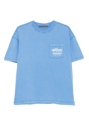 Stockholm Surfboard Club logo-print T-shirt - Blue
