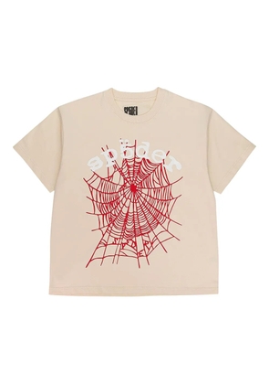 SP5DER Legacy Logo T-shirt - Neutrals