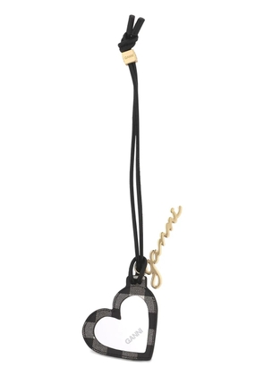 GANNI Bou Heart mirror - Black