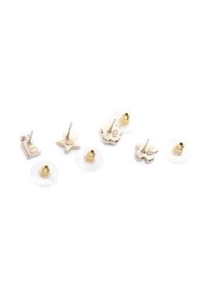 CHANEL Pre-Owned Coco Mark earrings - Gold