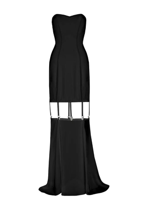 Vestiaire d'un Oiseau Libre suspender maxi dress - Black