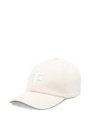 TOM FORD logo cap - Neutrals