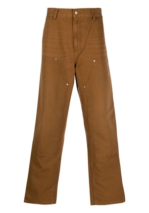 Carhartt WIP Double Knee straight-leg trousers - Brown