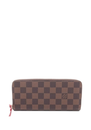 Louis Vuitton Pre-Owned 2021s Zippy Damier Ebene canvas wallet - Brown