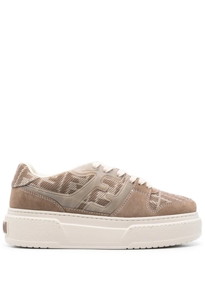 FENDI Match sneakers - Brown