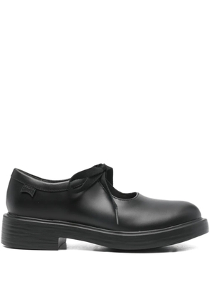 Camper ribbon lace-up loafers - Black