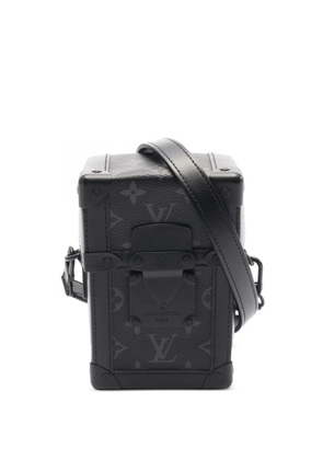 Louis Vuitton Pre-Owned 2021s Vertical Trunk Monogram shoulder bag - Black