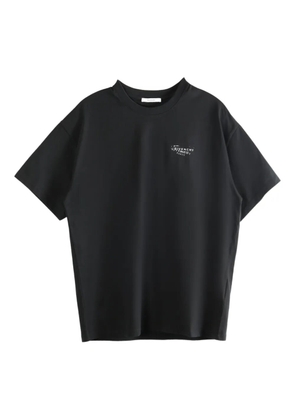 Givenchy front stamp-style graphic print T-shirt - Black