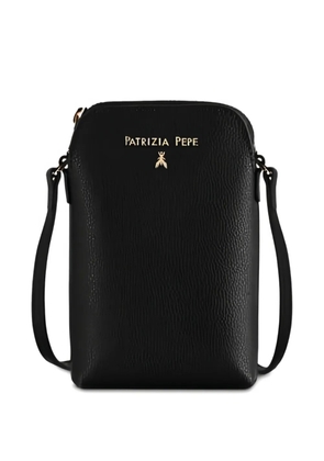 Patrizia Pepe shoulder-strap phone holder - Black