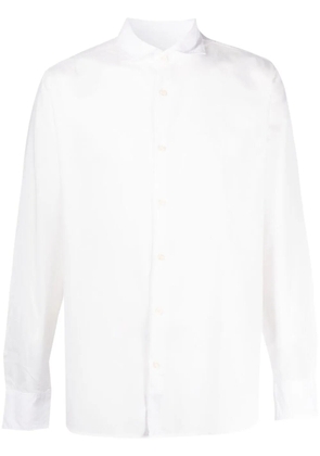 Deperlu long-sleeved cotton shirt - White