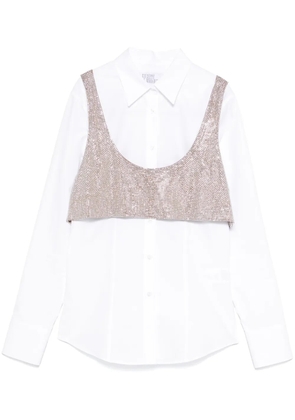 Giuseppe Di Morabito layered shirt - White