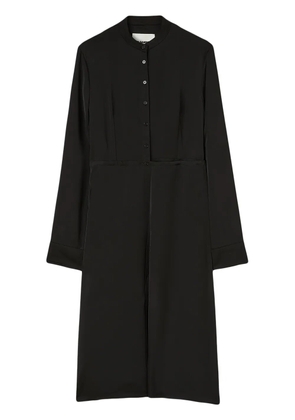 Jil Sander buttoned-up shirt dress - Black