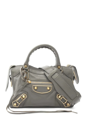 Balenciaga Pre-Owned 2010s mini City leather tote bag - Grey