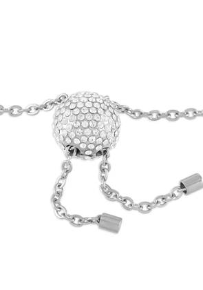 Calvin Klein Vintage crystal-embellished bracelet - Silver