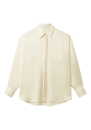 Stella McCartney pocket studded shirt - Neutrals