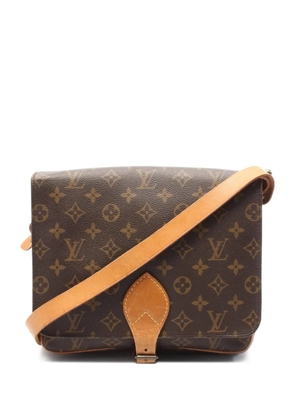 Louis Vuitton Pre-Owned 1990 Cartesier GM Monogram shoulder bag - Brown