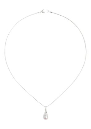 RAGBAG STUDIO Lumora pearl pendant necklace - Silver