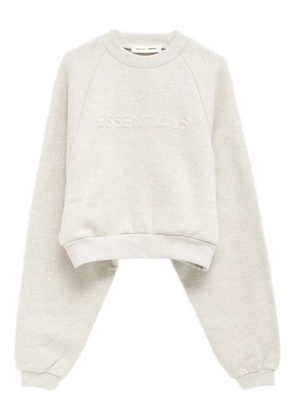 FEAR OF GOD ESSENTIALS 90s embossed-logo sweatshirt - Neutrals