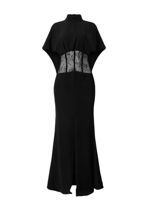 ARAFTU lace-detail maxi dress - Black