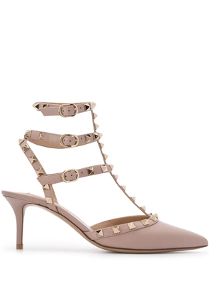 Valentino Garavani Rockstud 65mm pumps - Neutrals