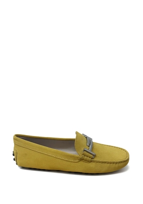 Tod's Gommini double-T loafers - Yellow