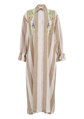 PAULA Almandine maxi dress - Neutrals