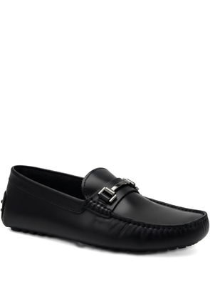 Tod's metal detail loafers - Black