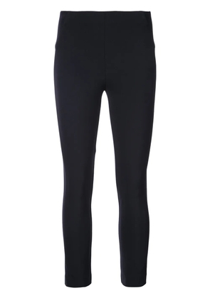 Veronica Beard zip back cropped trousers - Blue