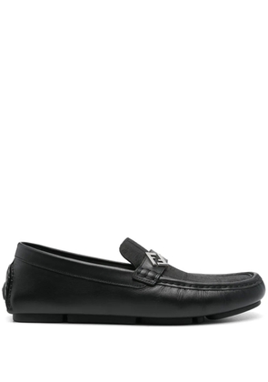 FENDI FF Squared loafers - Black